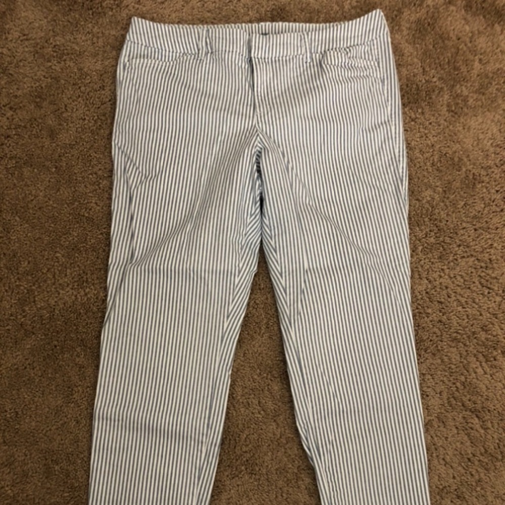 Old navy pixie size 12 striped pants